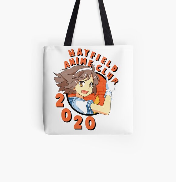 Hayfield Anime Club 2020 All Over Print Tote Bag