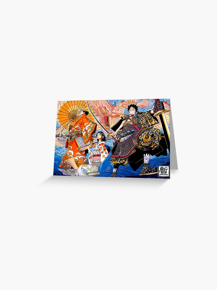 One Piece Cover 310 Greeting Card By Lumyoss Redbubble