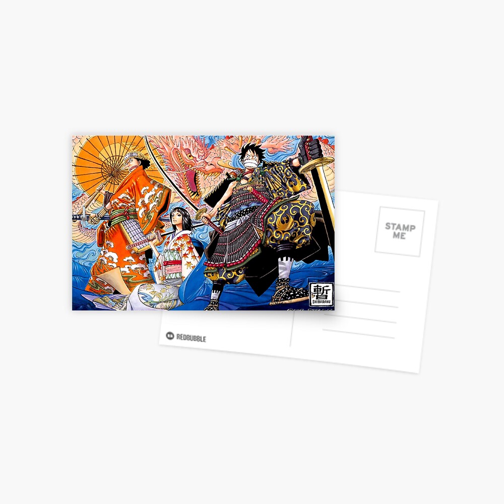 One Piece Cover 310 Greeting Card By Lumyoss Redbubble