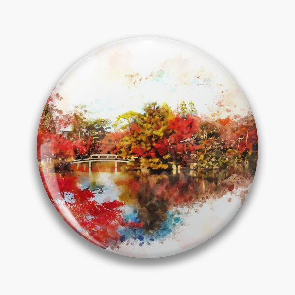Item preview, Japanese landscape designed and sold by Chrystelle Hubert.