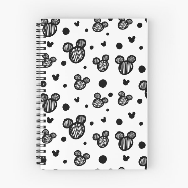 Item preview, Black and white scribble dots / mouse heads  designed and sold by TheDoodleFairy.