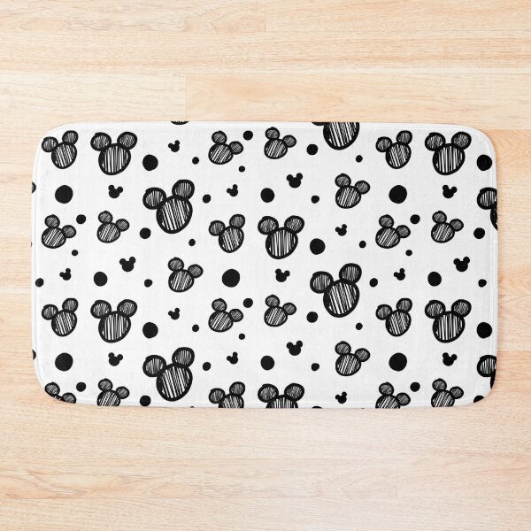 Item preview, Black and white scribble dots / mouse heads designed and sold by TheDoodleFairy.