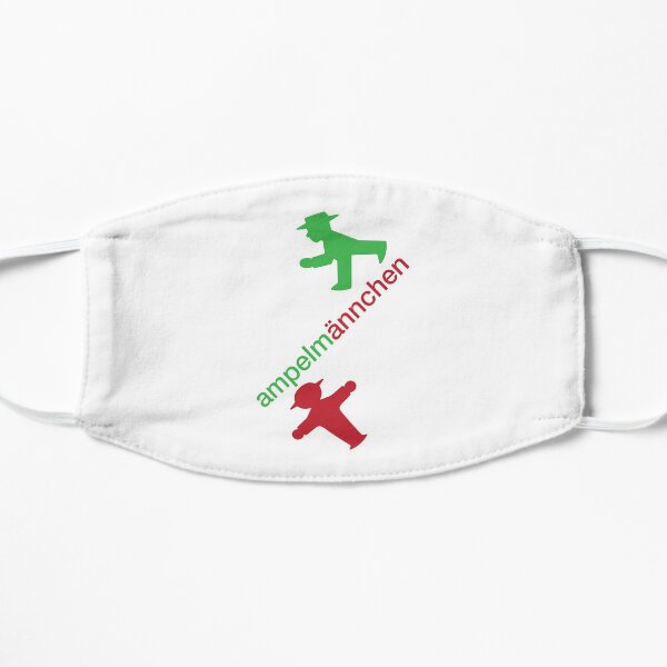 ampelmännchen Flat Mask
