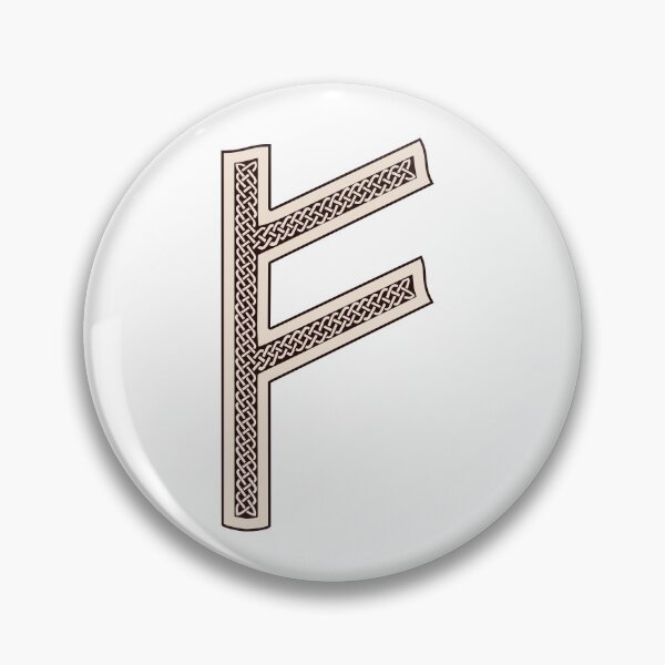 Item preview, Fehu Rune - Bone and Burnt Wood - Viking / Norse / Saxon Futhark Rune designed and sold by SolarCross.