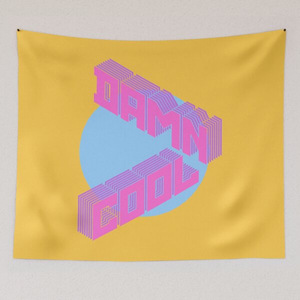 Item preview, Damn Cool -Typography designed and sold by tos42.