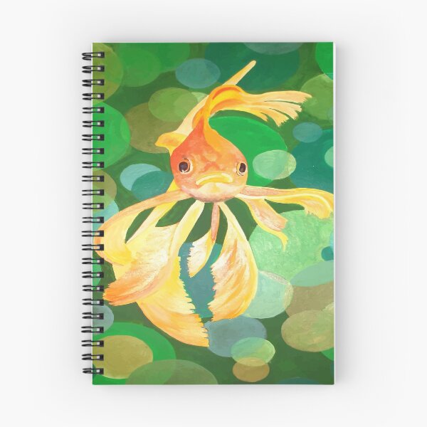 Item preview, Fantail Goldfish With Green Bubbles Vector designed and sold by taiche.
