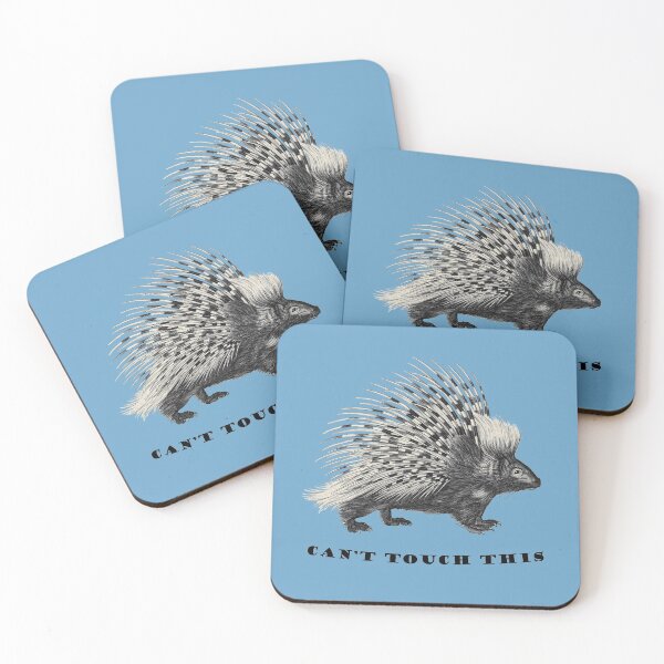 Item preview, Can't Touch This - Porcupine designed and sold by grinningskull.