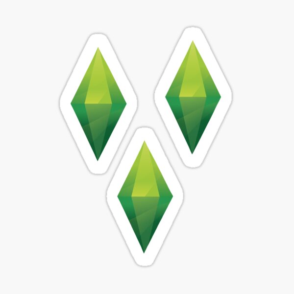 Sims Plumbob Sticker For Sale By Sydneysells Redbubble