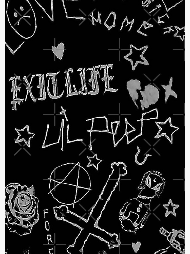 Lil Peep Tattoo Pack Compilation Design #2 by nmrkdesigns