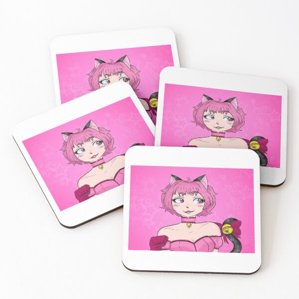 Item preview, Mew Ichigo with background designed and sold by aiphos-choco.