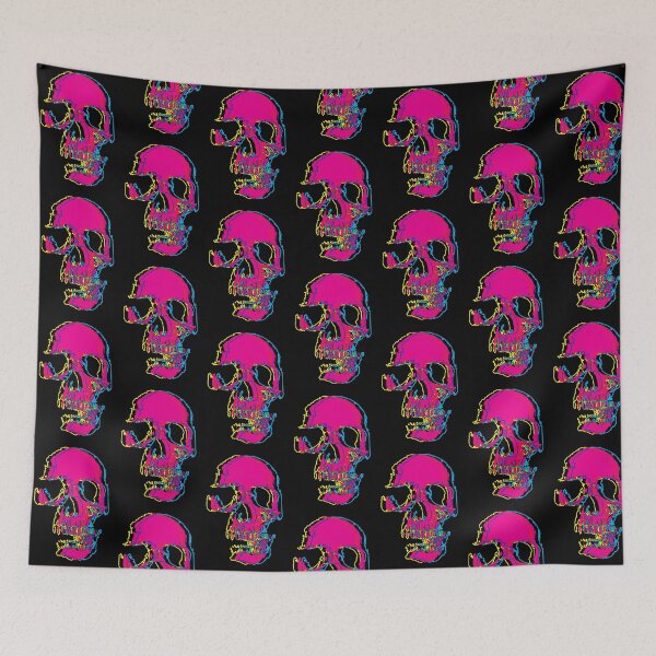 Item preview, Glitch Skull designed and sold by chrismanubag.