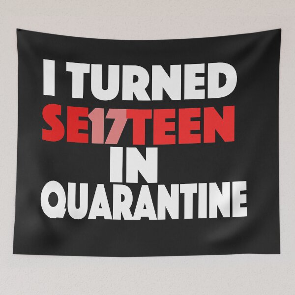 Item preview, I Turned 17 In Quarantine designed and sold by ClothesBarn.