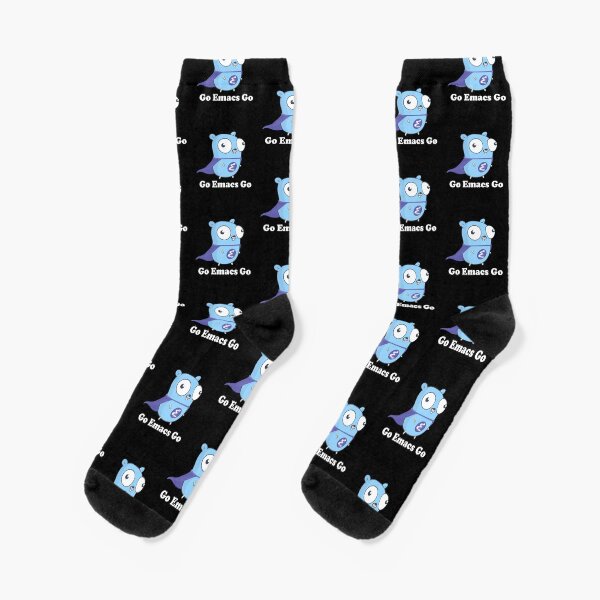 Go Emacs Go Black Socks