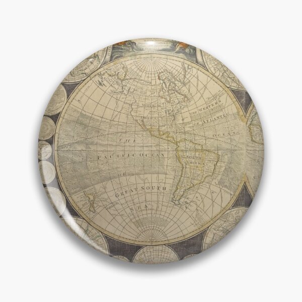 Item preview, World Map 1798 designed and sold by Speckle.