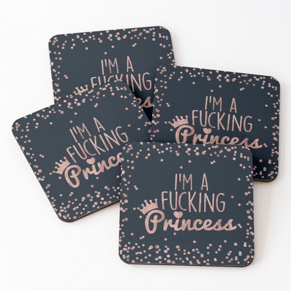 Item preview, I'm A Fucking Princess, Funny Saying designed and sold by DirtyAngelFace Shop.