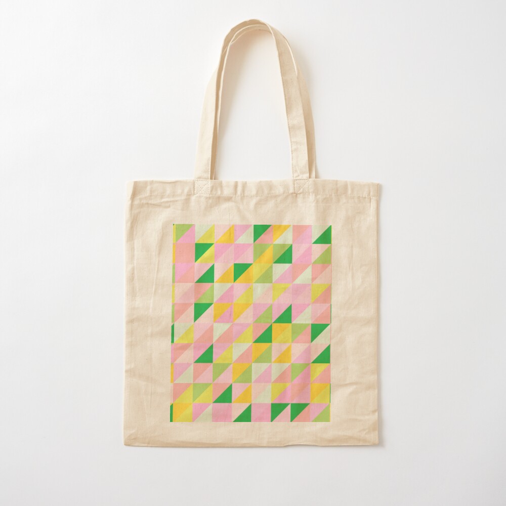 geometric triangle bag