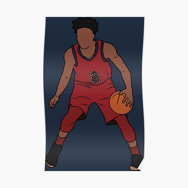 Collin Sexton Young Bull Gold Art Board Print for Sale by sageklein