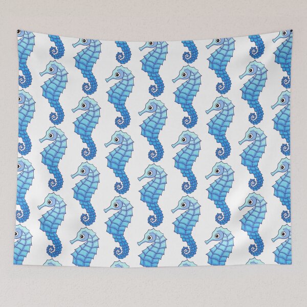 Item preview, Hippocampus Blue designed and sold by Rusembell.
