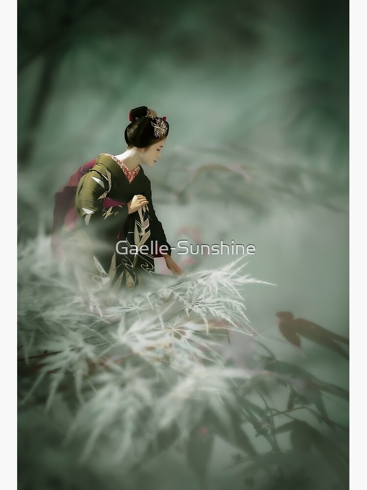 « Portrait de voyage imaginaire - érable vert 3 » par Gaelle-Sunshine