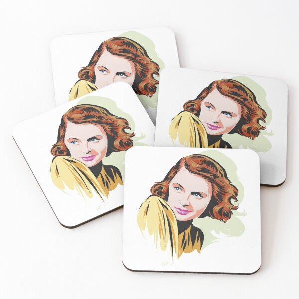Item preview, Ingrid Bergman - An illustration by Paul Cemmick designed and sold by TIGERDAVER.