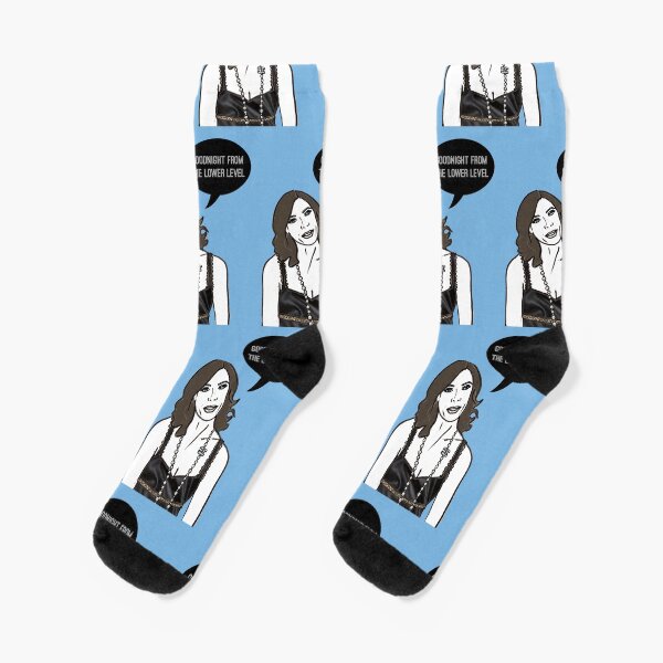 Goodnight from the Lower Level Socks