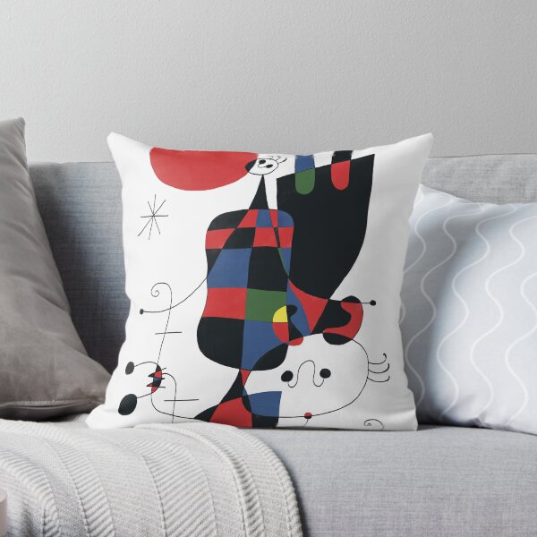 Joan Mirò #1 Throw Pillow