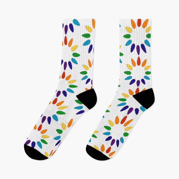 Item preview, Rainbow Flower Clock designed and sold by Yampimon.