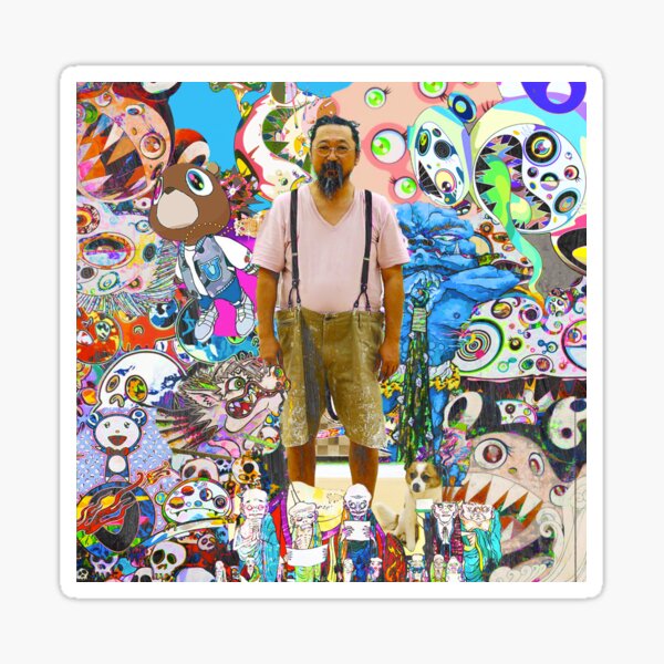 Takashi Murakami Sticker