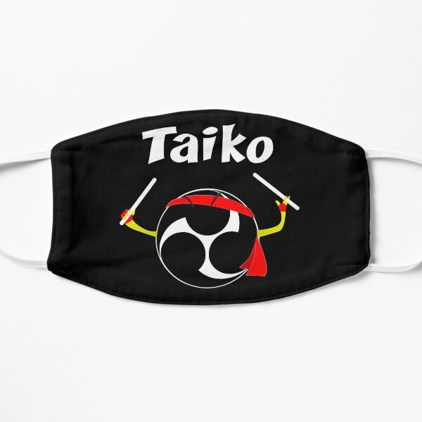 Taiko Mitsudomoe Taiko Ninja Drummer Flat Mask