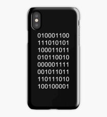 Binary "Fuck you!" Ipod/phone case iPhone Case
