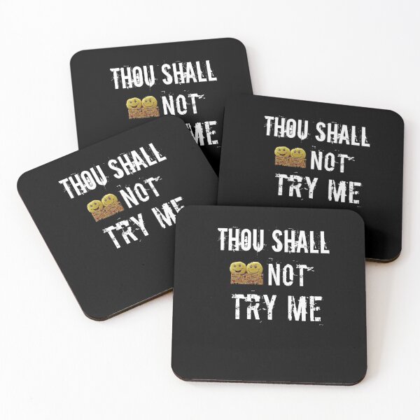Item preview, Copy of Thou Shall Not Try Me : cute family gift idea for mom, dad & siblings designed and sold by MODERN DESIGNS.