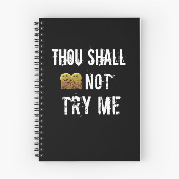 Item preview, Copy of Thou Shall Not Try Me : cute family gift idea for mom, dad & siblings designed and sold by MODERN DESIGNS.