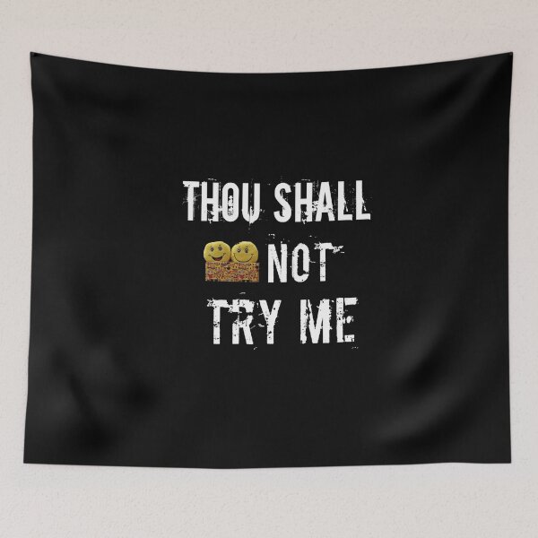 Item preview, Copy of Thou Shall Not Try Me : cute family gift idea for mom, dad & siblings designed and sold by MODERN DESIGNS.