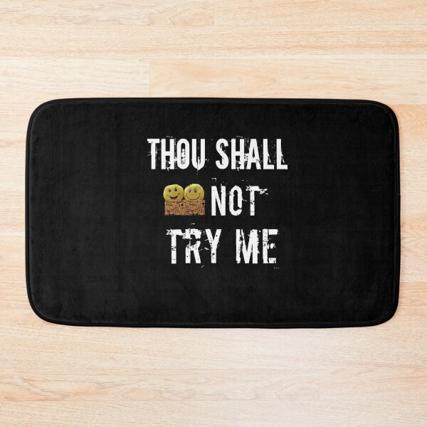Item preview, Copy of Thou Shall Not Try Me : cute family gift idea for mom, dad & siblings designed and sold by MODERN DESIGNS.