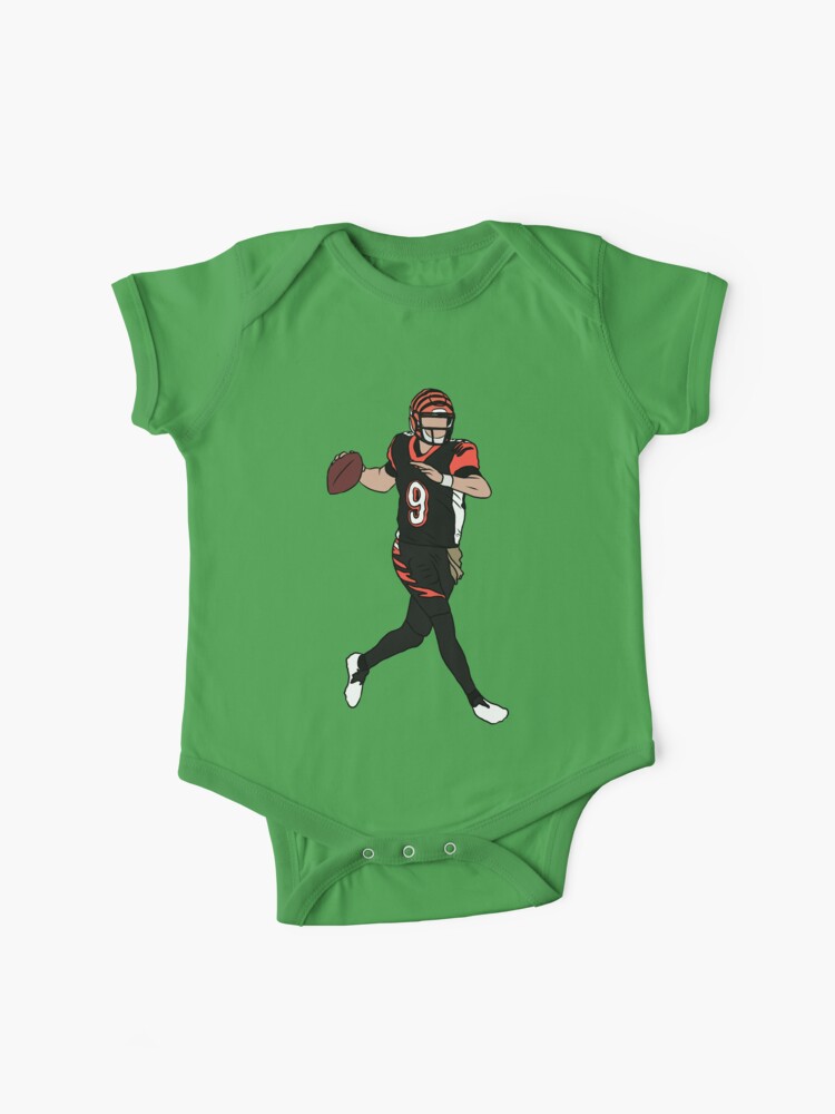 Cincinnati Bengals Joe Burrow Black Men Onesie