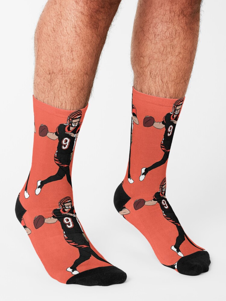 Joe Burrow Bengals Socks 