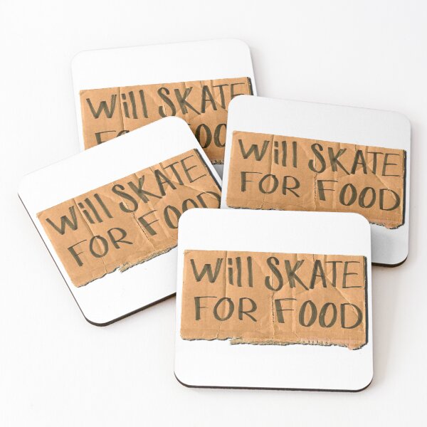 Item preview, Will Skate For Food designed and sold by shortshaun.