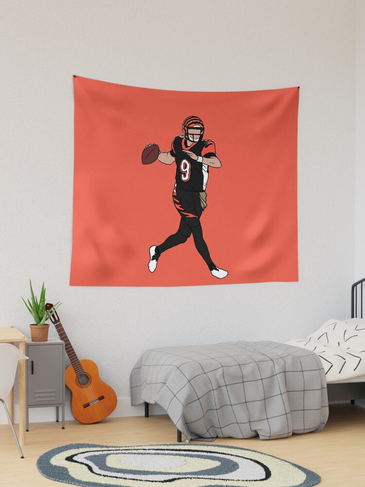 Joe Burrow Bengals Tapestry for Sale by RatTrapTees