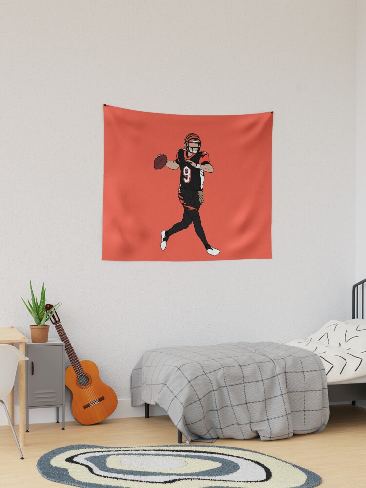 WHO DEY BURROW - Cincinnati Bengals - Tapestry