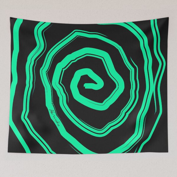 Item preview, Glowing green spiral designed and sold by Harinko.