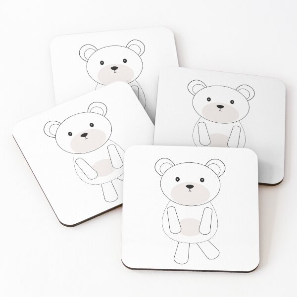 Item preview, Robot White Bear designed and sold by Julia2Julia.
