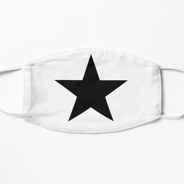 BLACK Star, Dark Star, Black Hole, Stellar, Achievement, Cool. Flat Mask