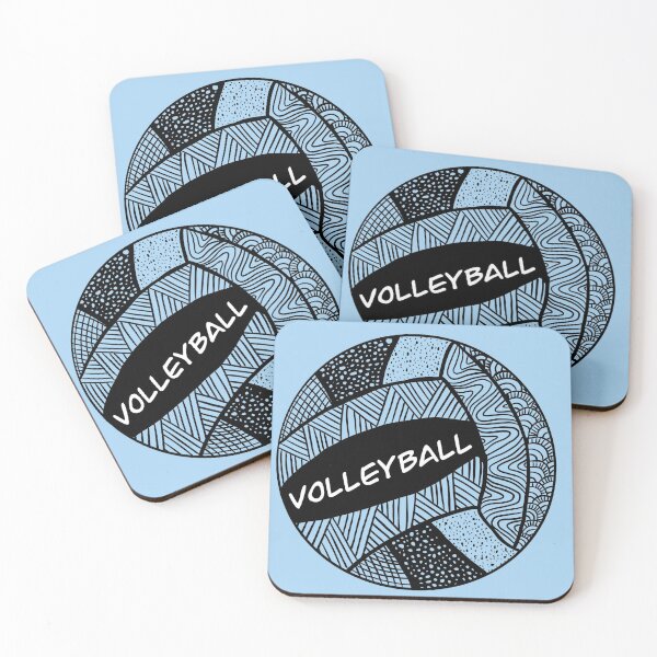 Artikelvorschau, Volleyball-Zendoodle entworfen und verkauft von SydneySells.