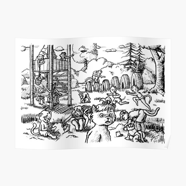 Spielplatz Poster