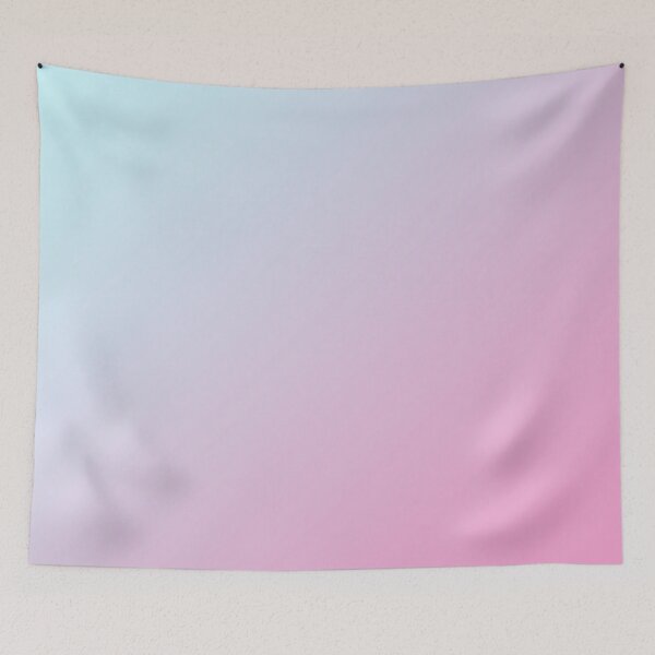 Item preview, Pastel Light Pale Cyan Blue and Soft Light Pink Gradient Ombré  designed and sold by Gsallicat.