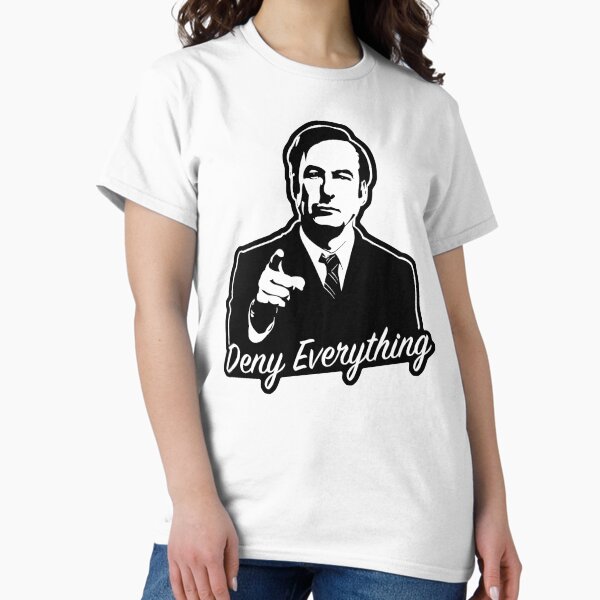 Item preview, Deny Everything - Funny Design designed and sold by Brandon Miura.