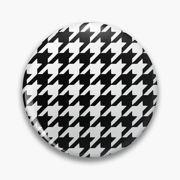 Item preview, Black and white houndstooth pattern designed and sold by kapotka.