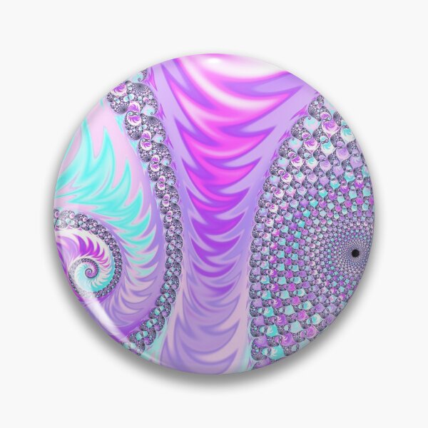 Item preview, Cyan and Pink Spiral designed and sold by Kaleiope Studio.