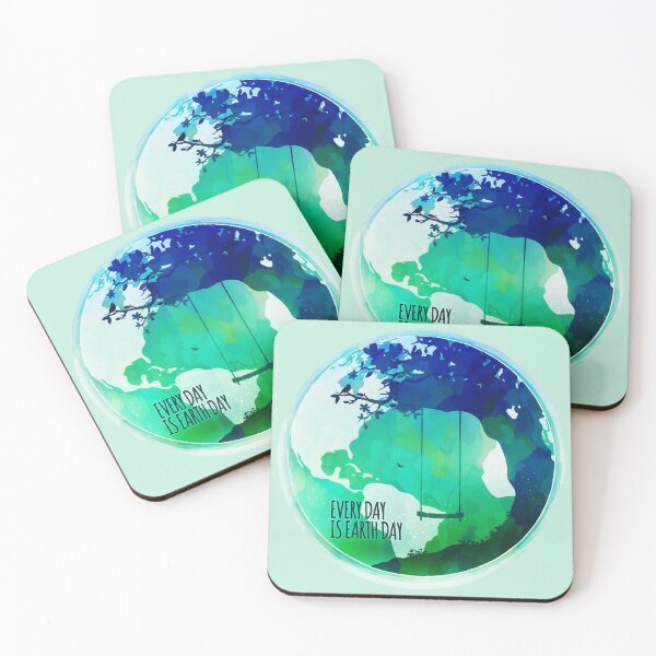 Item preview, Every Day Is Earth Day - 03 Watercolor designed and sold by serenaking.