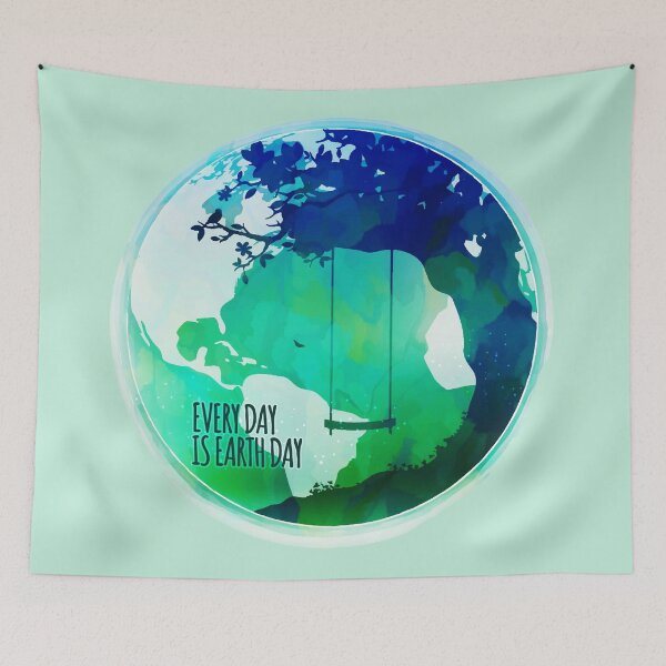Item preview, Every Day Is Earth Day - 03 Watercolor designed and sold by serenaking.